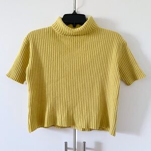 Vintage Jean Paul Wool Blend Ribbed Turtleneck Sweater